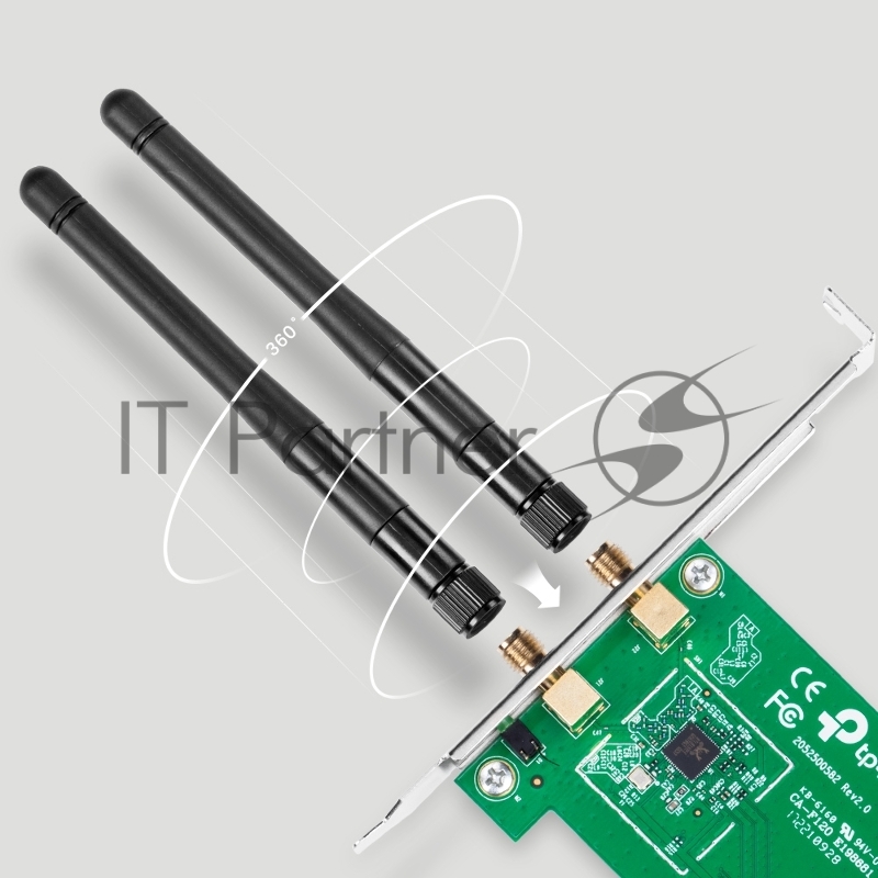 Сетевой адаптер TP-Link SOHO TL-WN881ND Адаптер 300Mbps Wireless N PCI