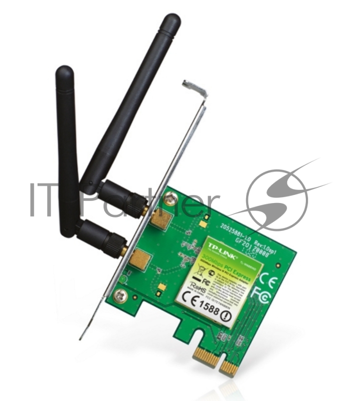 Сетевой адаптер TP-Link SOHO TL-WN881ND Адаптер 300Mbps Wireless N PCI