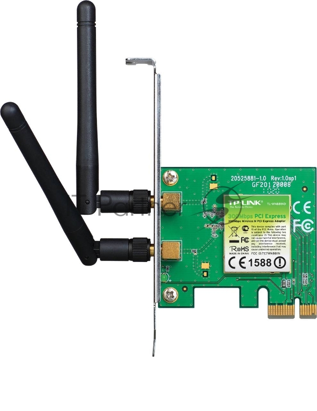 Сетевой адаптер TP-Link SOHO TL-WN881ND Адаптер 300Mbps Wireless N PCI