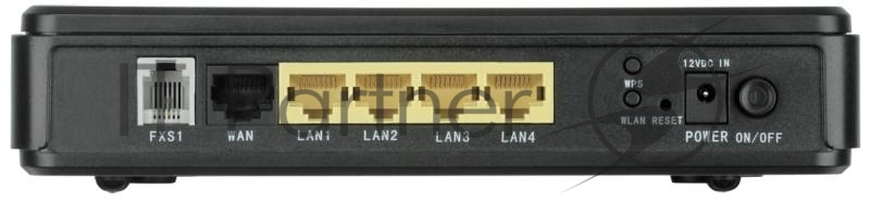 Маршрутизатор беспроводной D-Link DVG-N5402SP/1S/C1A 10/100BASE-TX черный