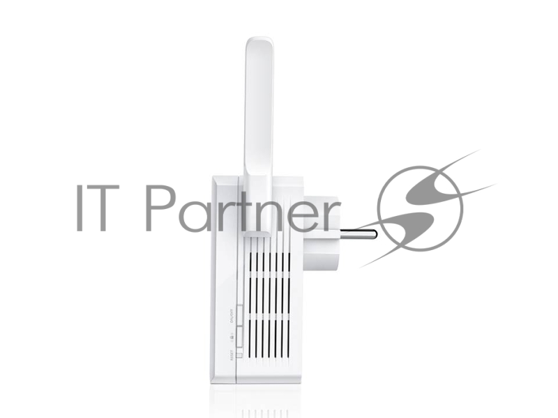 Сетевой адаптер TP-Link SOHO TL-WA860RE 300Mbps Wireless N Wall Plugged Range Extender with AC Passthrough, QCA(Atheros), 2T2R, 2.4GHz, 802.11b/g/n, 1 10/100Mbps LAN port, Range Extender button, Range Extender mode, suppo поставляется без кабеля RJ-