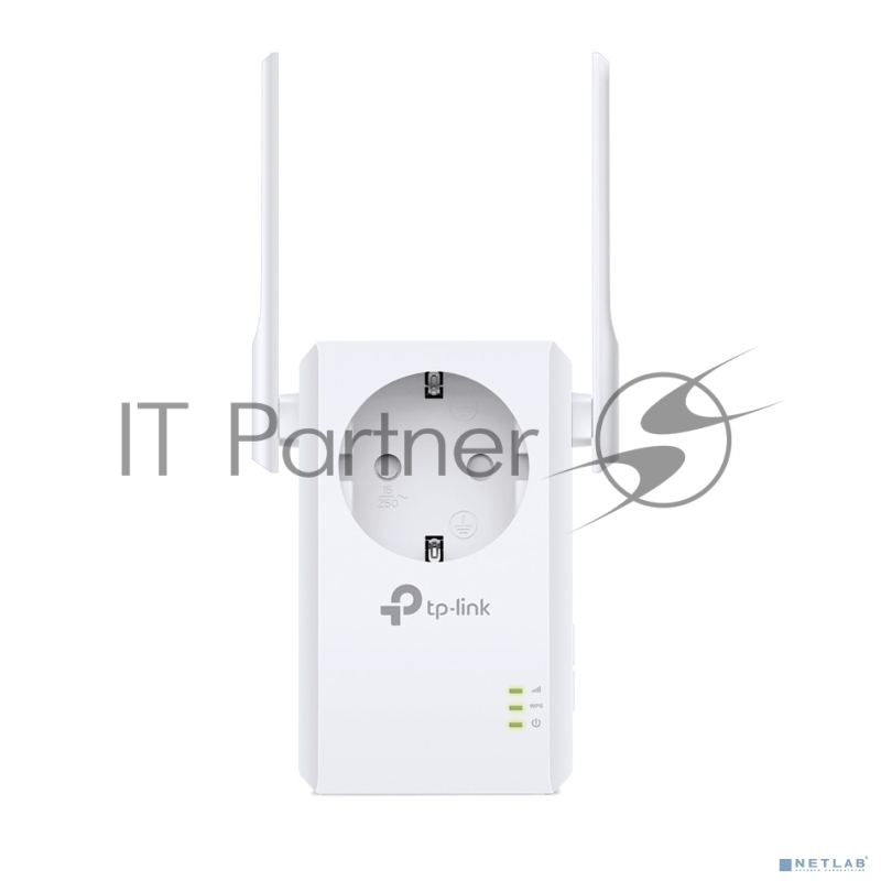 Сетевой адаптер TP-Link SOHO TL-WA860RE 300Mbps Wireless N Wall Plugged Range Extender with AC Passthrough, QCA(Atheros), 2T2R, 2.4GHz, 802.11b/g/n, 1 10/100Mbps LAN port, Range Extender button, Range Extender mode, suppo поставляется без кабеля RJ-