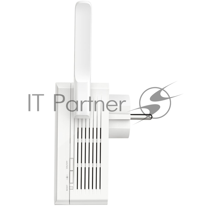 Сетевой адаптер TP-Link SOHO TL-WA860RE 300Mbps Wireless N Wall Plugged Range Extender with AC Passthrough, QCA(Atheros), 2T2R, 2.4GHz, 802.11b/g/n, 1 10/100Mbps LAN port, Range Extender button, Range Extender mode, suppo поставляется без кабеля RJ-