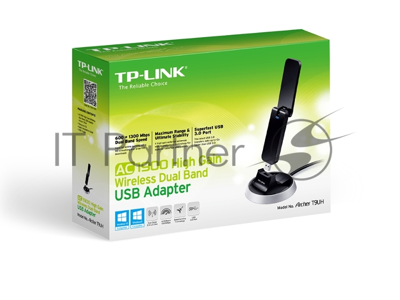 Сетевой адаптер WiFi TP-LINK Archer SOHO T9UH USB 3.0