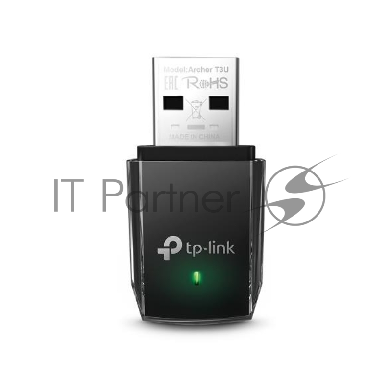 Адаптер TP-LINK Archer T3U AC1300 Мини Wi-Fi MU-MIMO USB-адаптер