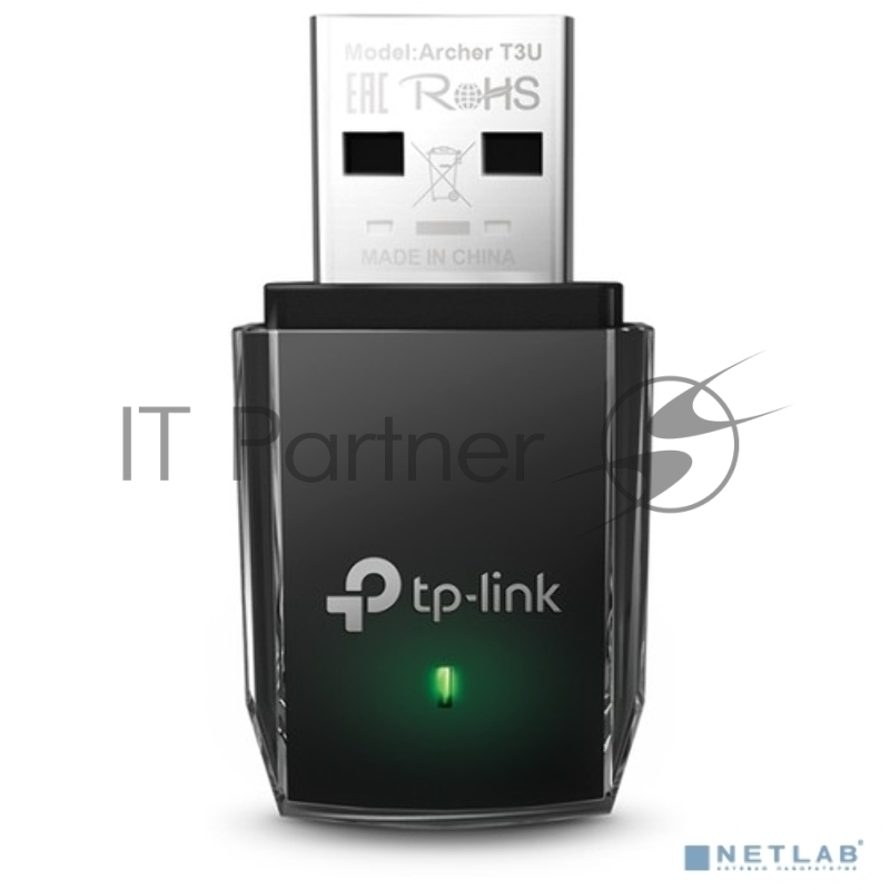 Адаптер TP-LINK Archer T3U AC1300 Мини Wi-Fi MU-MIMO USB-адаптер