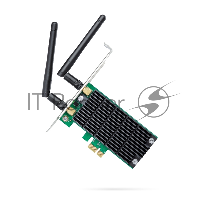 Адаптер TP-LINK ARCHER T4E AC1200 Двухдиапазонный Wi-Fi адаптер PCI Express