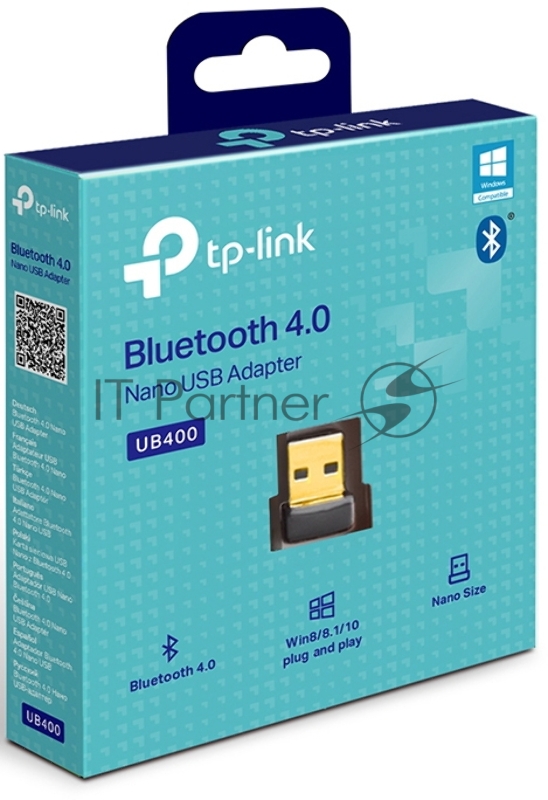 Сетевой адаптер Bluetooth TP-Link UB400 USB 2.0
