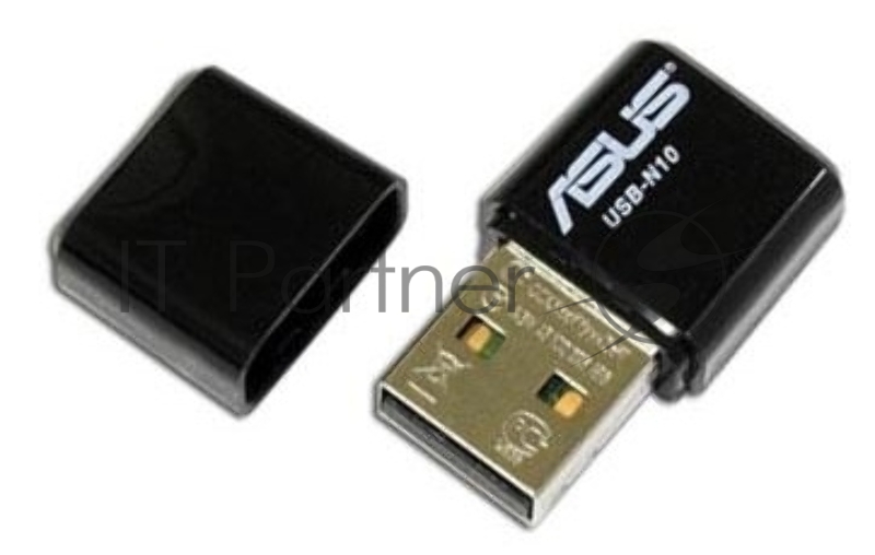 Сетевой адаптер ASUS USB-N10 Nano // WI-FI 802.11n, 150 Mbps USB Adapter 90IG05E0-MO0R00