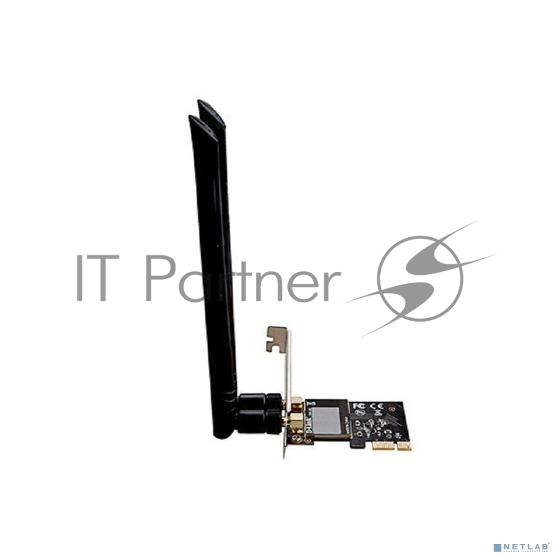 Адаптер Wireless AC1200 Dual-band PCI Express Adapter.802.11a/b/g/n and 802.11ac compatible, switchable Dual band 2.4 GHz or 5 GHz Up to 867 Mbps data transfer rate in 802.11ac mode (5 GHz), up to 300 Mbps data transfer rate in 802.11n mode (2.4 GHz)