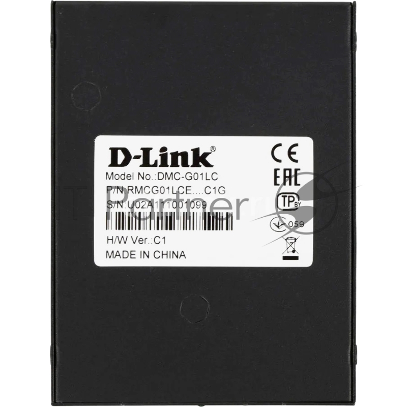 Медиаконвертор D-Link DMC-G01LC/C1A, Media Converter with 1 100/1000Base-T port and 1 100/1000Base-X SFP port.
