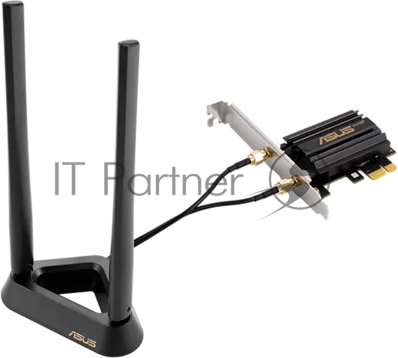 Сетевой адаптер Wi-Fi + Bluetooth Asus PCE-AXE59BT AX2400 PCI Express x1 2ант.