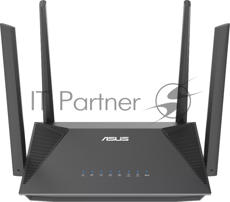 Роутер беспроводной Asus RT-AX52 AX1800 10/100/1000BASE-TX черный