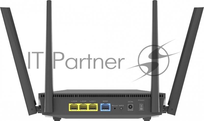 Роутер беспроводной Asus RT-AX52 AX1800 10/100/1000BASE-TX черный