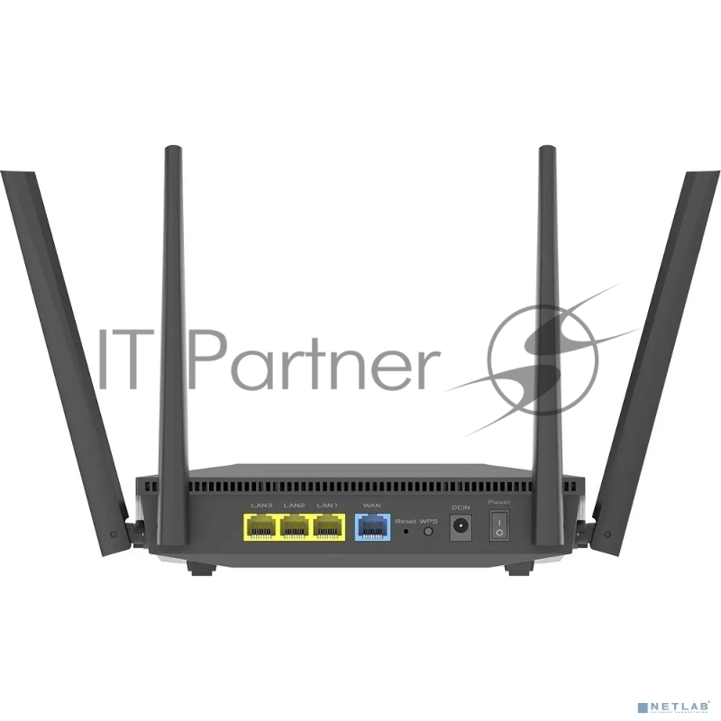 Роутер беспроводной Asus RT-AX52 AX1800 10/100/1000BASE-TX черный