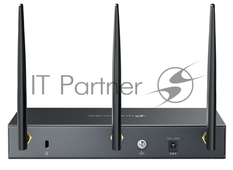 VPN-маршрутизатор TP-Link ER706W Omada с гигабитными портами и поддержкой Wi-Fi AX3000, 1 гиг. SFP WAN/LAN, 1 гиг. RJ45 WAN, 4 гиг. RJ45 WAN/LAN, USB 3.0, до 574 М/с на 2,4 ГГц + до 2402 М/с