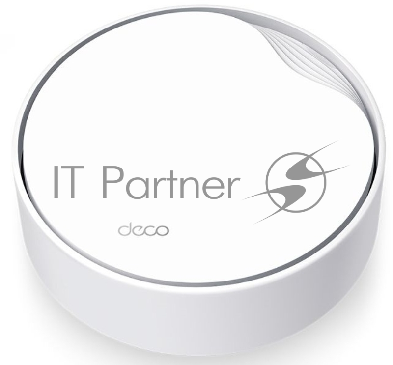 Бесшовный Mesh роутер TP-Link Deco X50-PoE(1-pack) AX3000 1000/2500BASE-T белый