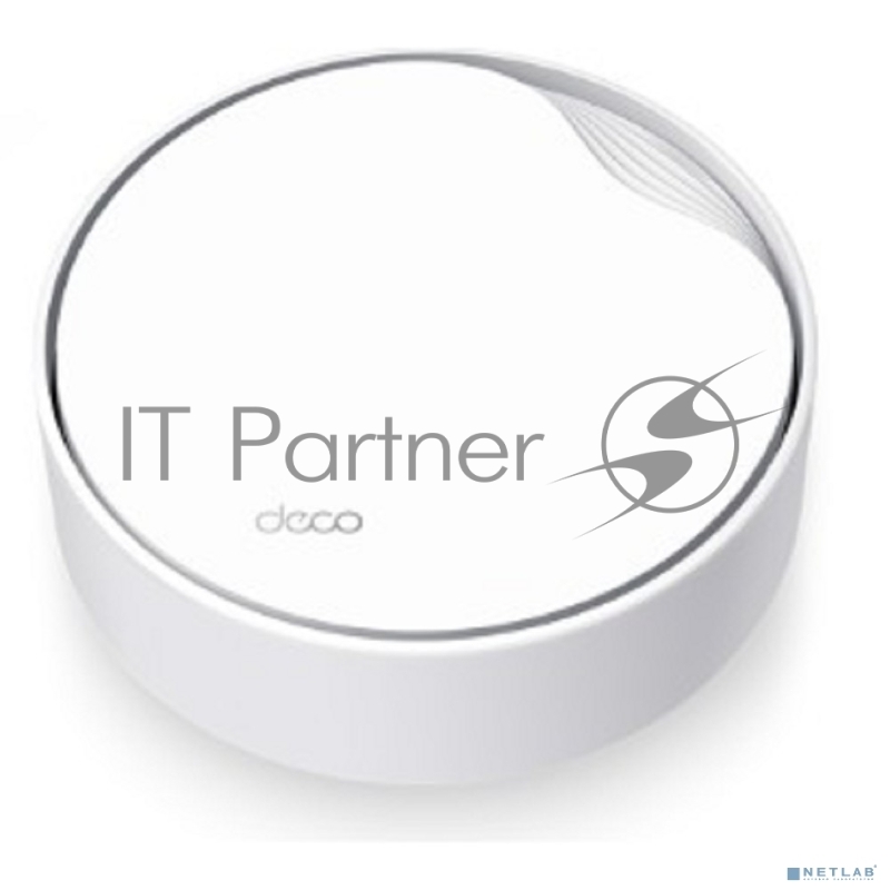 Бесшовный Mesh роутер TP-Link Deco X50-PoE(1-pack) AX3000 1000/2500BASE-T белый