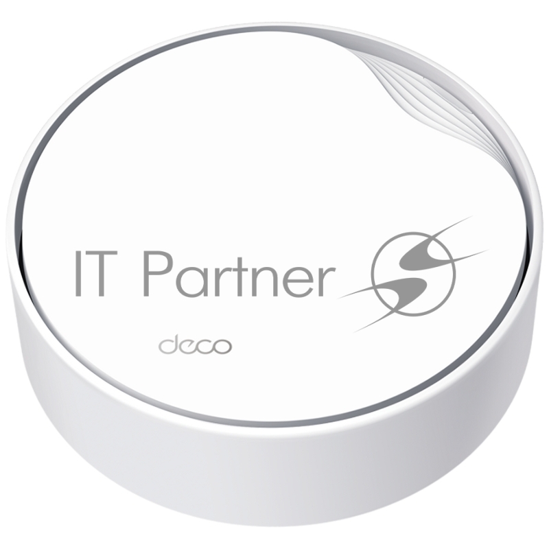 Бесшовный Mesh роутер TP-Link Deco X50-PoE(1-pack) AX3000 1000/2500BASE-T белый