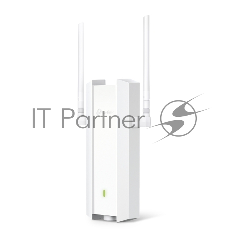 Двухдиапазонная точка доступа TP-Link EAP625-Outdoor HD, для улицы и помещений с поддержкой Wi-Fi 6 AX1800, 1 гиг. порт RJ45, 802.3af/at, Passive PoE (48 В, 0,5 А), IP67, 2 внешние антенны