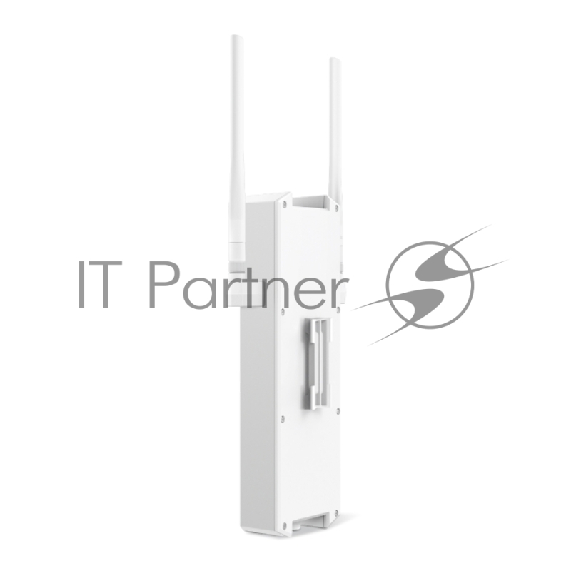Двухдиапазонная точка доступа TP-Link EAP625-Outdoor HD, для улицы и помещений с поддержкой Wi-Fi 6 AX1800, 1 гиг. порт RJ45, 802.3af/at, Passive PoE (48 В, 0,5 А), IP67, 2 внешние антенны