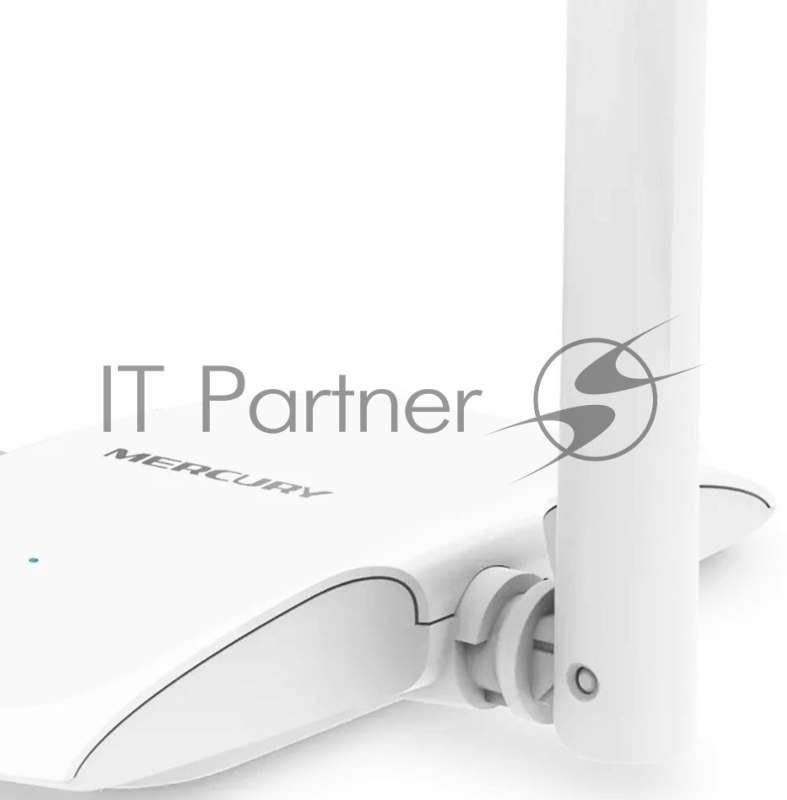 Сетевой адаптер WiFi Mercusys MW300UH USB 2.0 (ант.внеш.несъем.) 2ант.