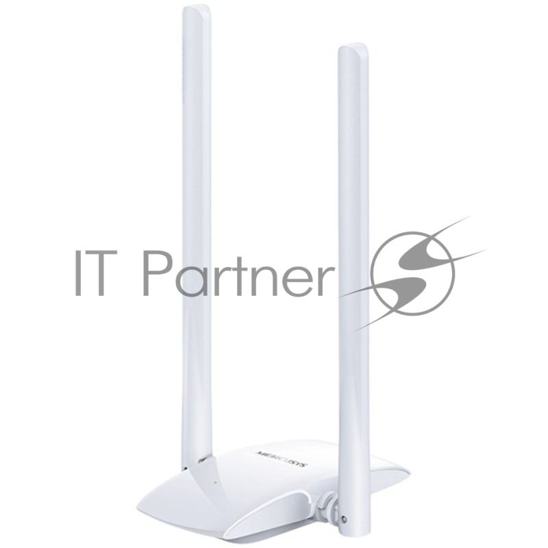 Сетевой адаптер WiFi Mercusys MW300UH USB 2.0 (ант.внеш.несъем.) 2ант.