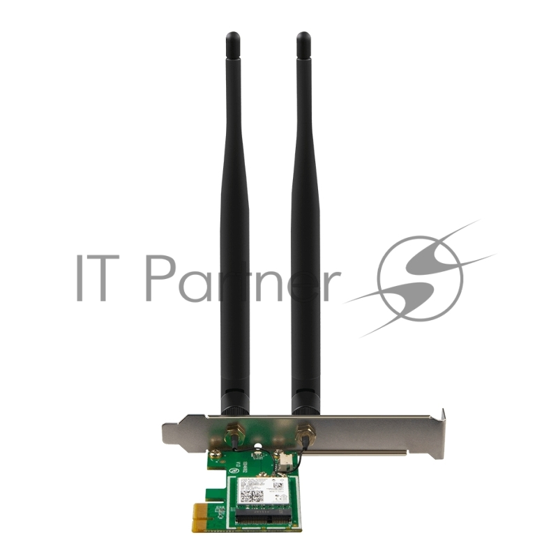 Сетевой адаптер Tenda E30 беспроводной двухдиапазонный PCI-e адаптер Wi-Fi 6 AX3000 c Bluetooth 5.0