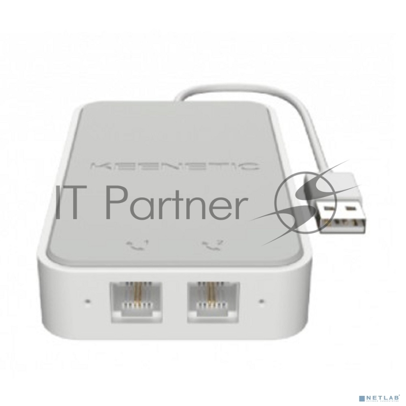 USB-адаптер Keenetic Linear (KN-3110)для двух аналоговых телефонов