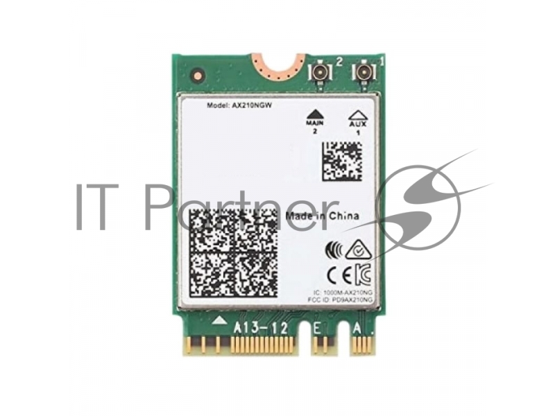 Адаптер беспроводных локальных сетей Intel® Wi-Fi 6E AX210 (Gig+) (AX210NGW)