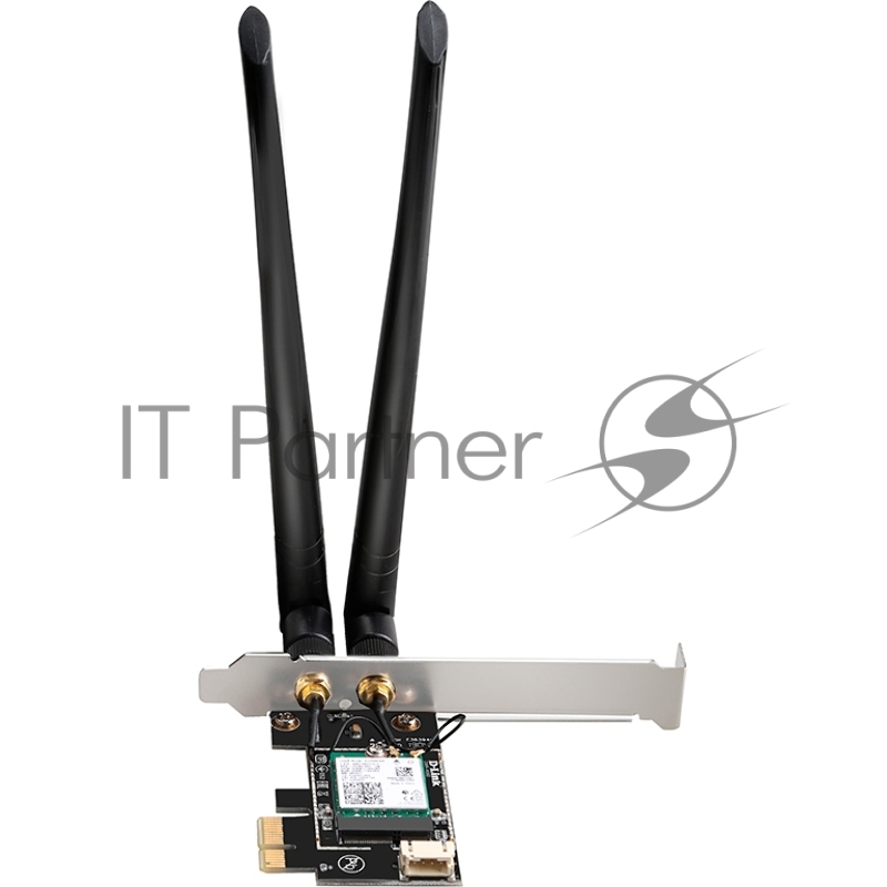 Беспроводной двухдиапазонный D-Link DWA-X582/RU/A2A PCI Express адаптер AX3000 с поддержкой MU-MIMO