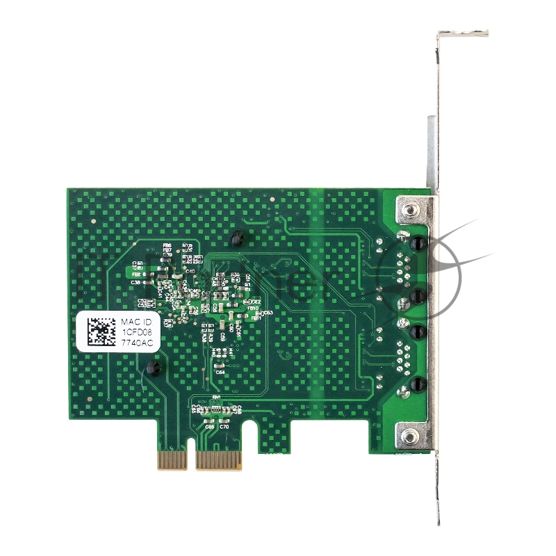 Сетевой адаптер ExeGate EXE-BCM5720 (PCI-E x1 v2.0, порты 2xRJ45, 10/100/1000Mbps, Gigabit Chipset Broadcom BCM5720)
