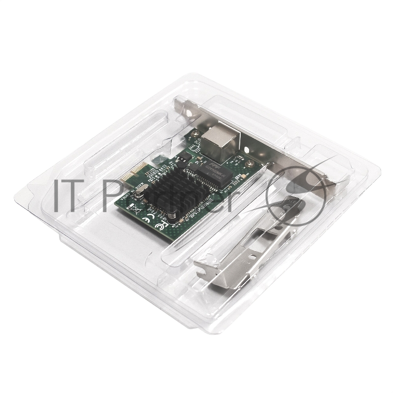 Сетевой адаптер ExeGate EXE-BCM5721 (PCI-E x1, порт 1xRJ45, 10/100/1000Mbps, Gigabit Chipset Broadcom BCM5721)