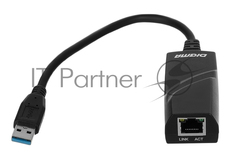Сетевой адаптер Ethernet Digma D-USB3-LAN1000 USB 3.0