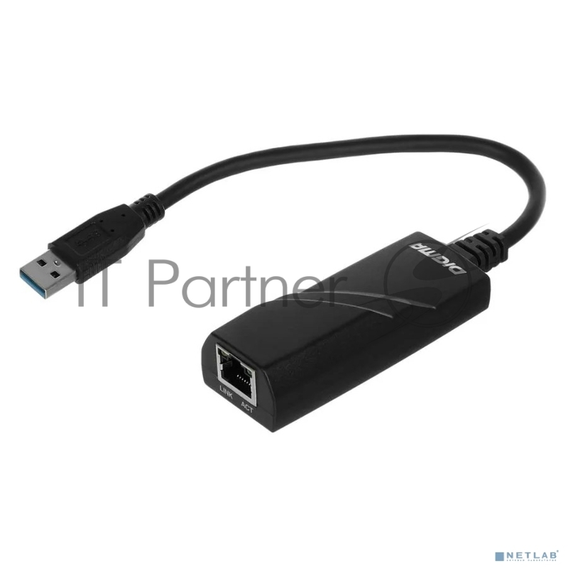 Сетевой адаптер Ethernet Digma D-USB3-LAN1000 USB 3.0
