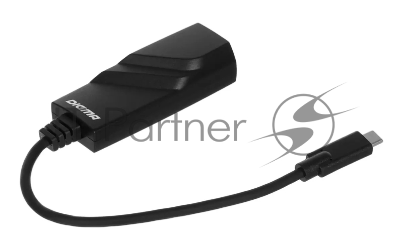 Сетевой адаптер Ethernet Digma D-USBC-LAN1000 USB 3.0