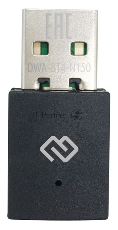 Сетевой адаптер WiFi + Bluetooth Digma DWA-BT4-N150 N150 USB 2.0 (ант.внутр.) 1ант. (упак.:1шт)