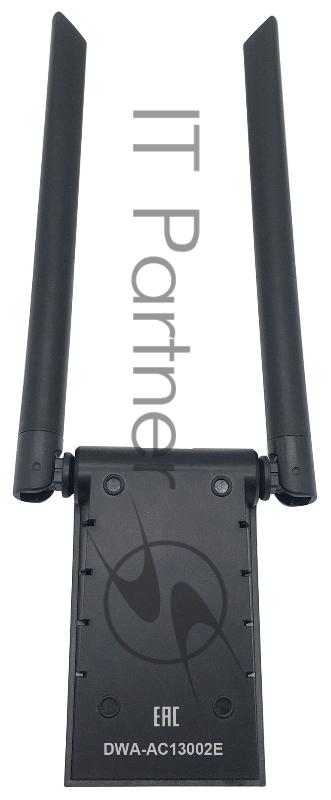 Сетевой адаптер WiFi Digma DWA-AC13002E AC1300 USB 3.0 (ант.внеш.съем) 2ант. (упак.:1шт)