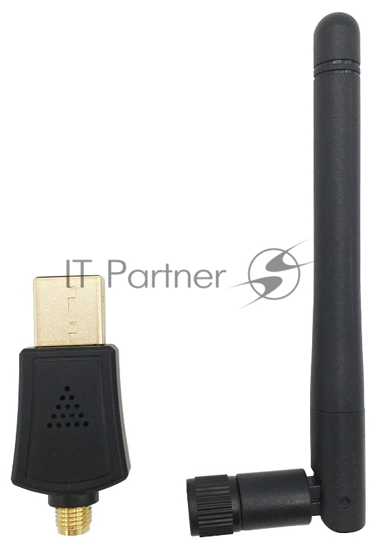 Сетевой адаптер WiFi Digma DWA-AC600E AC600 USB 2.0 (ант.внеш.съем) 1ант. (упак.:1шт)