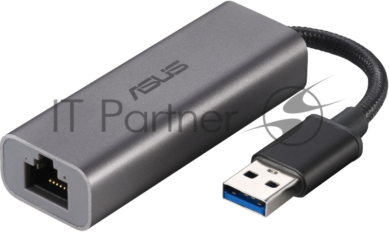 Адаптер ASUS USB-C2500//USB Type-A 2.5G Base-T Ethernet Adapter 90IG0650-MO0R0T