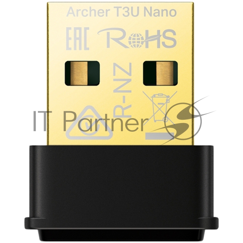 Ультракомпактный Wi-Fi USB-адаптер TP-Link Archer T3U Nano AC1300 с поддержкой MU-MIMO