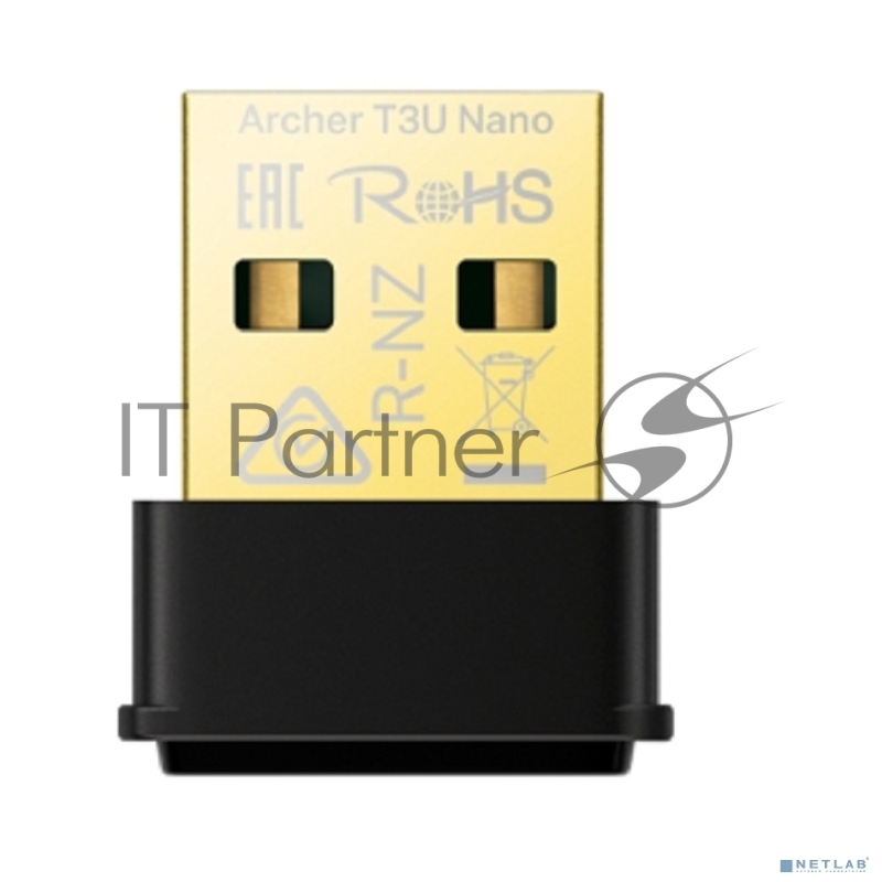 Ультракомпактный Wi-Fi USB-адаптер TP-Link Archer T3U Nano AC1300 с поддержкой MU-MIMO