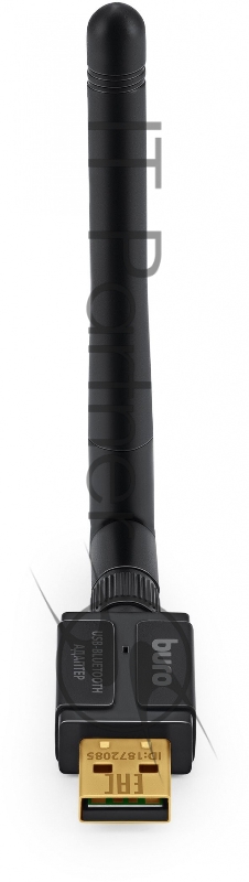 Адаптер USB Buro BU-BT532 Bluetooth 5.3+EDR class 1 100м черный