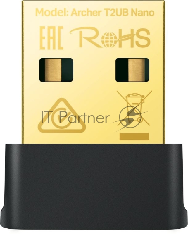 Ультракомпактный двухдиапазонный Wi-Fi USB-адаптер TP-Link Archer T2UB Nano AC600 Bluetooth 4.2
