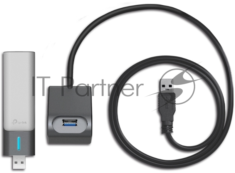 Двухдиапазонный USB-адаптер высокого усиления TP-Link Archer TX20UH с поддержкой Wi-Fi AX1800