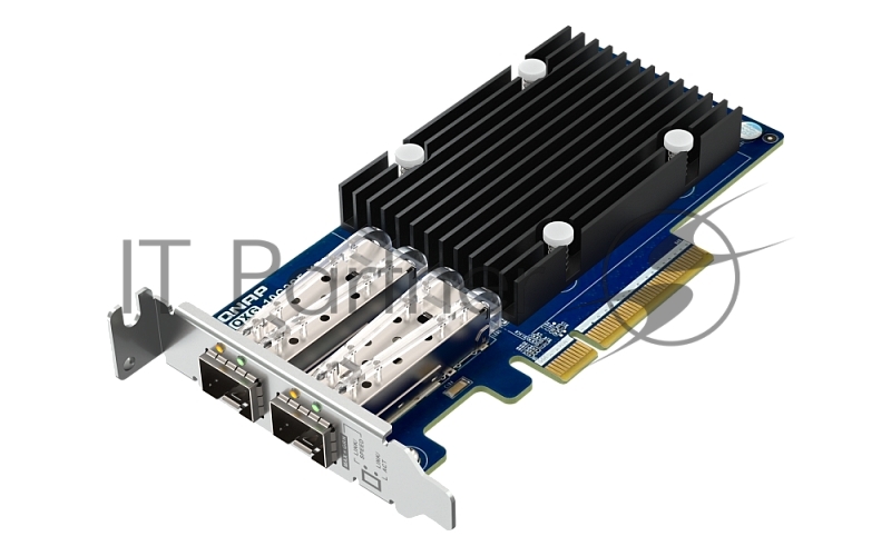 Сетевая карта QNAP Expansion Card QXG-10G2SF-X710 PCIe Gen3 x8 2x10GbE(SFP+)