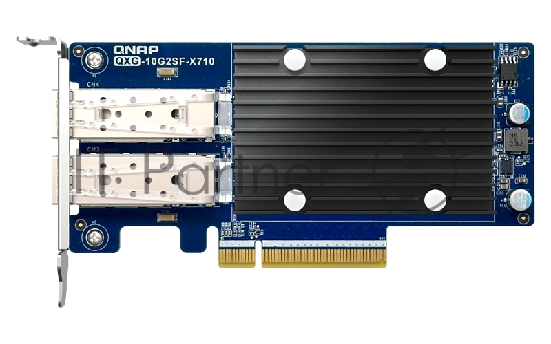 Сетевая карта QNAP Expansion Card QXG-10G2SF-X710 PCIe Gen3 x8 2x10GbE(SFP+)