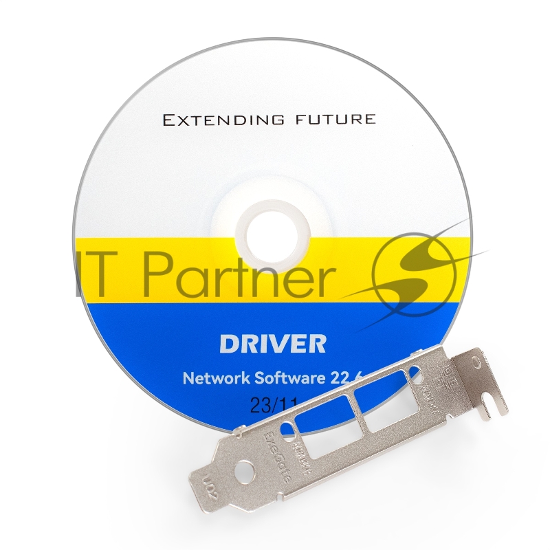 Сетевой адаптер ExeGate EXE-82576-F2 (PCI-E x1 v2.0, порты 2xSFP, 10/100/1000Mbps, Gigabit Server NIC Intel Chipset 82576-F2)