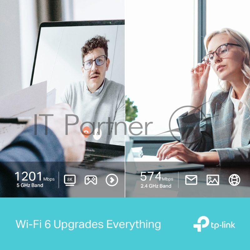 Двухдиапазонный USB-адаптер TP-Link Archer TX20U с поддержкой Wi-Fi AX1800