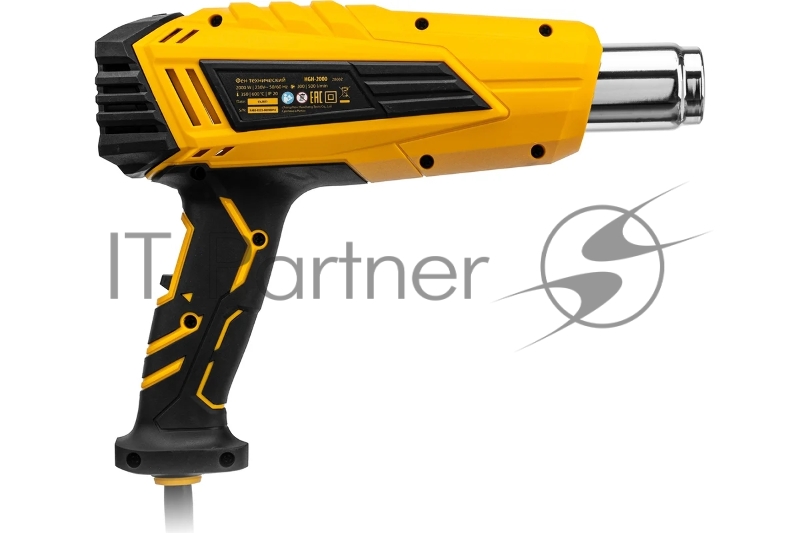 Фен технический HGH-2000, 2000 Вт, 2 режима// Denzel